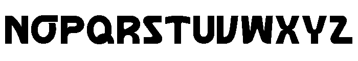 VENDRO-Bold Font LOWERCASE