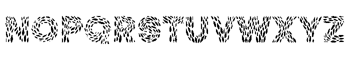 VERDURA Font UPPERCASE