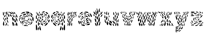 VERDURA Font LOWERCASE