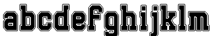 VESPER VARSITY BOLD FONT