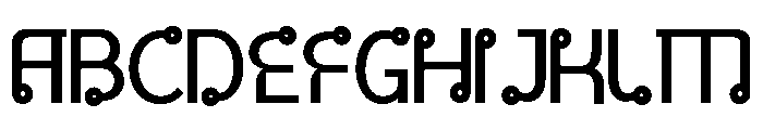 VETHAYA-Regular Font UPPERCASE