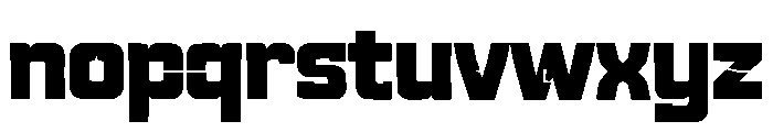 VEXTRON Font LOWERCASE