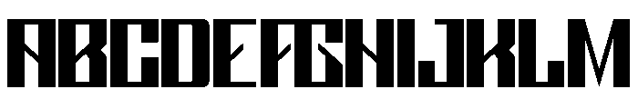 VEYRIX Bold Font UPPERCASE