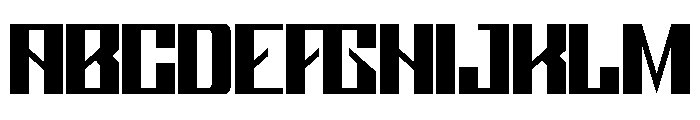 VEYRIX Extra Bold Font UPPERCASE