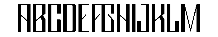 VEYRIX Extra Light Font UPPERCASE