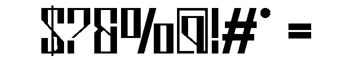 VEYRIX Light Font OTHER CHARS