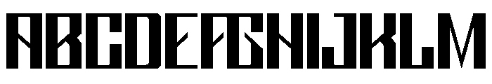 VEYRIX Semi Bold Font UPPERCASE