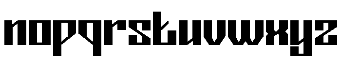 VEYRIX Semi Bold Font LOWERCASE