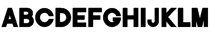 Vecata Bold Font UPPERCASE