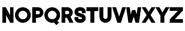 Vecata Bold Font UPPERCASE