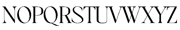 Vectis Display Regular Font UPPERCASE