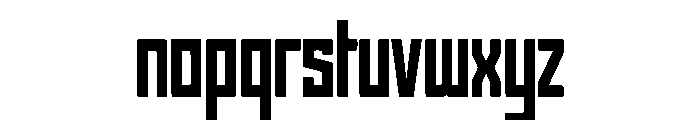 Vecturion Font LOWERCASE
