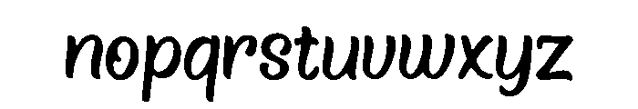 Veena Font LOWERCASE