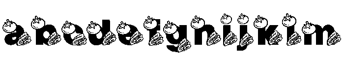 Vegetable and fruit FONT