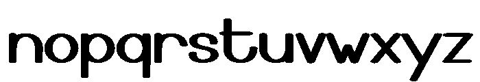 Vegetarian Font LOWERCASE