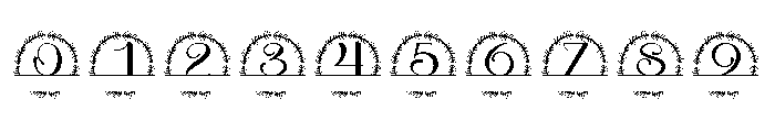 Velantra Split Monogram Font OTHER CHARS