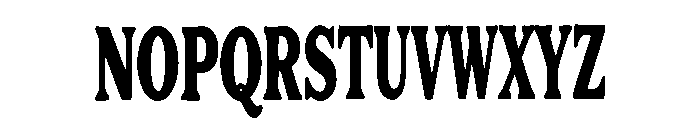 Velgrove Font UPPERCASE