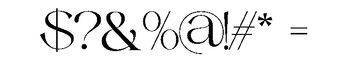 Velick Font OTHER CHARS