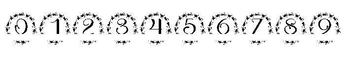 Velin Split Monogram Font OTHER CHARS