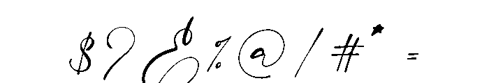 Velintra Script Font OTHER CHARS