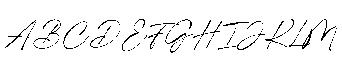 Velintra Script Font UPPERCASE