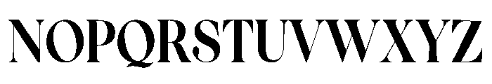 VelioraSerif Font UPPERCASE