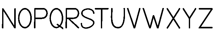 VeliqueSans Font LOWERCASE