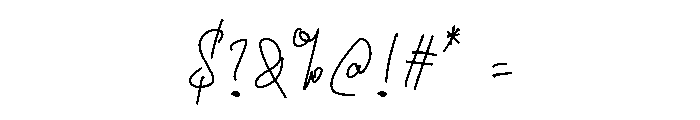 Velisca Font OTHER CHARS