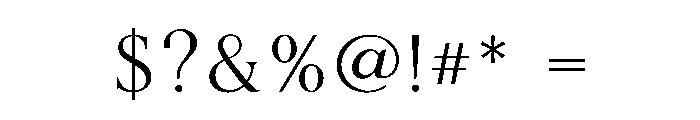 Velisse Font OTHER CHARS