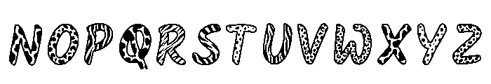 Velix Regular Font UPPERCASE