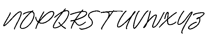 Vell Racaty Signature Font UPPERCASE