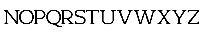VellRacatySerif Font LOWERCASE