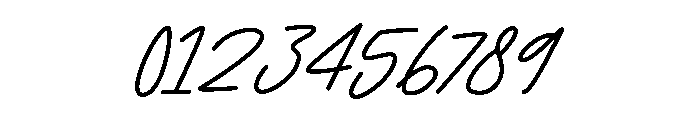 VellRacatySignature Font OTHER CHARS