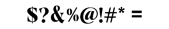 Vella Flora Font OTHER CHARS