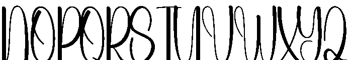 Vellichor Font UPPERCASE