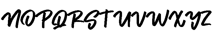 Vello Font UPPERCASE