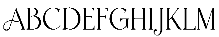Vellorisse Font UPPERCASE