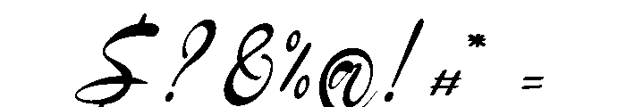Velmaford Font OTHER CHARS