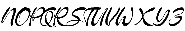 Velmaford Font UPPERCASE