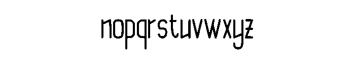 Velmiqura Regular Font LOWERCASE