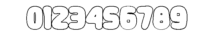 Velmonte Outline Regular Font OTHER CHARS