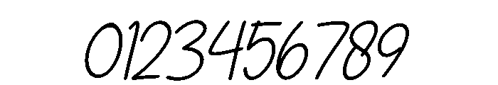 Velmora Signature Italic Font OTHER CHARS
