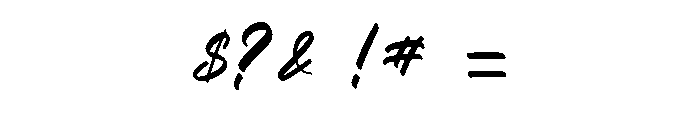 Velmora Font OTHER CHARS