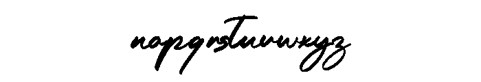 Velmora Font LOWERCASE