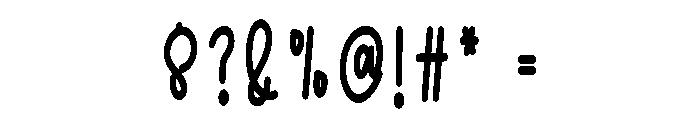 Velnova Font OTHER CHARS