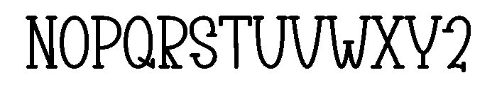 Velnova Font UPPERCASE