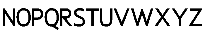 Velocery Font UPPERCASE