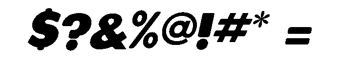 Velocity Edge Font OTHER CHARS