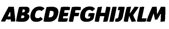 Velocity Edge Font UPPERCASE