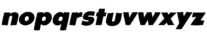 Velocity Edge Font LOWERCASE